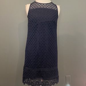 Loft blue dress, great condition and comfortable!
